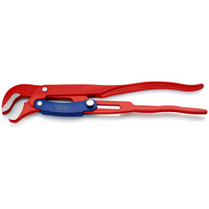 Clé à tuyaux KNIPEX 83 60 015 avec mâchoires en forme de S et réglage rapide, revêtement en poudre rouge, 420 mm, fabriqué en Allemagne - Product Image 2