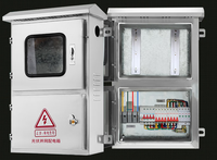 Boîtier en acier inoxydable étanche IP65, panneau de commande électrique personnalisé, armoire de distribution de surveillance, OEM Chine