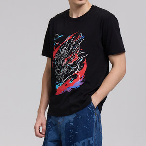 Camiseta Road Shanghai Mulong 371 National Essence, estilo casual, de algodón puro, tendencia nacional, diseño original creativo - Product Image 4