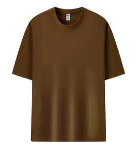 Heavyweight 240 Gsm Ropa de hombre gráfica de gran tamaño en blanco Camiseta de gran tamaño personalizada Lisa Camiseta de gran tamaño para hombre - Product Image 6