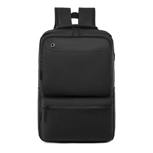 Custom Stylish Men's <b>Nylon</b> Laptop <b>Backpack</b> Multi-functional Usb Charging Waterproof School Travel Business Casual Smart <b>Backpack</b> - Product Image 1
