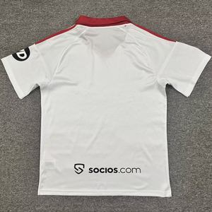 เสื้อฟุตบอลฤดูร้อนพิมพ์ลายแบบกำหนดเอง 2026 เซบีญ่า เสื้อเรโทร คอกลม แห้งเร็ว แขนสั้น ยูนิเซ็กส์ ผู้ใหญ่ โพลีเอสเตอร์ - Product Image 2