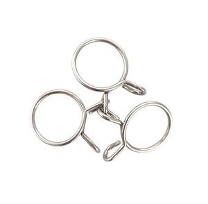 Crochet pivotant en acier inoxydable personnalisé en usine, attache de tuyau à simple fil, attaches de tuyau, résistance super forte - Product Image 4