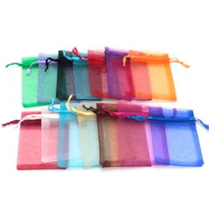 Sacs <span class=keywords><strong>en</strong></span> organza de 7x9 cm (2,75 x 3,54 pouces) avec cordon de serrage, pochettes de présentation pour bijoux, sacs cadeaux pour mariage, emballage de cosmétiques, sacs cadeaux <span class=keywords><strong>en</strong></span> <span class=keywords><strong>tulle</strong></span> - Product Image 6