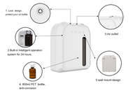 Diffuseur d'arômes intelligent, machine à diffusion d'arômes, contrôle par application WiFi, 800 ml, pour hall d'hôtel, bureau, usage commercial