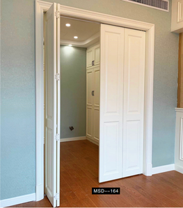 Puertas plegables <span class=keywords><strong>de</strong></span> <span class=keywords><strong>madera</strong></span> TOMA, puertas <span class=keywords><strong>de</strong></span> <span class=keywords><strong>madera</strong></span> maciza MDF y PVC sin pintura, puertas <span class=keywords><strong>de</strong></span> <span class=keywords><strong>madera</strong></span> personalizadas, diseño <span class=keywords><strong>de</strong></span> tamaño, tipo <span class=keywords><strong>de</strong></span> color, puertas plegables - Product Image 3