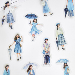 30 pegatinas por paquete, pegatinas temáticas de personajes de la serie The <span class=keywords><strong>Girlhood</strong></span> Chronicles para diario y álbumes de recortes - Product Image 1