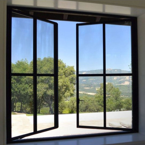 Fenêtre en aluminium oscillo-battante à ouverture vers l'intérieur, excellente étanchéité, quincaillerie <span class=keywords><strong>de</strong></span> sécurité pour villa - Product Image 3