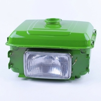 Réservoir de carburant, moteur diesel, réservoir de carburant, grande ouverture carrée de 185 mm avec plaque de protection, phares 190N inclus, couleur personnalisable