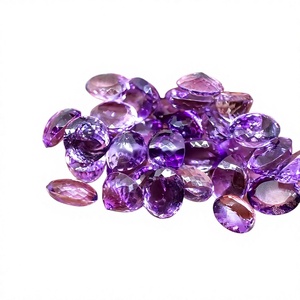 Amethyste 100% Naturelle, Pierre Précieuse de Qualité Supérieure, Forme Cabochon, Vente en Gros pour Fabrication de Bijoux, OEM FAIJAN GEMS Troisième Génération - Product Image 1