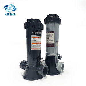 Water Crown Automatic Mini <b>Swimming</b> <b>Pool</b> <b>Chlorine</b> Dosing Pump Feeder Mini <b>Chlorine</b> Dispenser with <b>Pool</b> Cleaner Accessory - Product Image 2