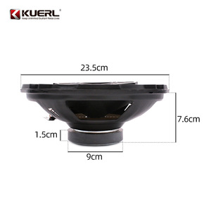 ลำโพงติดรถยนต์โคแอกเชียล Kuerl ขนาด 6x9 นิ้ว รุ่น 6995S 4 โอห์ม 12 โวลต์ สำหรับใช้งานทั่วไป - Product Image 3