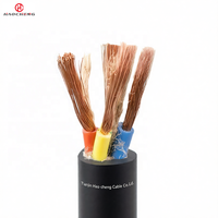 Kabel Berlapis Karet Fleksibel YC 450/750V Konduktor Tembaga Tugas Berat Tahan Air Tahan Minyak