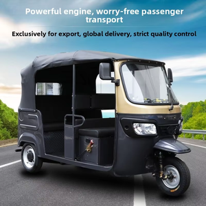 Dudu Electric Tricycle 3 Wheel Electric Tuk Tuk Open Body High-Payload Customizable 4-17 Seats 90km Range <strong>for</strong> Passenger - Product Image 2