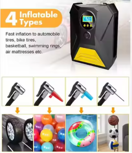 Pompe de sup électrique pour paddleboards, <span class=keywords><strong>compresseur</strong></span> d'air portable 20PSI <span class=keywords><strong>avec</strong></span> adaptateur 12V DC pour gonflables, kayaks et bateaux - Product Image 5