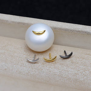 Set di Componenti per <span class=keywords><strong>Gioielli</strong></span> Fai-da-Te, 10 Pezzi Inclusi Perle Barocche in Argento 925, 1 Forma di Luna 4902 3mm Acciaio - Product Image 1