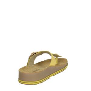 Sandalias Planas Cinzia Soft Donna Infradito Giallo para Mujer, Talla 37 - Product Image 3