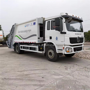 Camión de Basura Shacman F3000 de 18cbm, Vehículo de Recolección de Residuos con Compresor Especial - Product Image 1