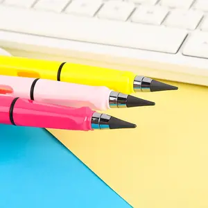 Değil mürekkep eski ölümsüz kalem yazmak için sonsuz metal kalem ücretsiz kesme ebedi kalem logo reklam ebedi kalem