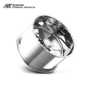 Rueda de Aluminio Forjado de Alta Resistencia para Camiones, Mecanizada por CNC, Brillante, de 20, 22, 24 y 26 Pulgadas, OEM, Todoterreno, Rueda Individual - Product Image 3