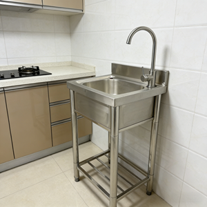 Armoire en acier inoxydable robuste Sunmax Table en acier inoxydable Équipement de cuisine Table basse pour autres fournitures d'hôtel et de <span class=keywords><strong>restaurant</strong></span> - Product Image 1