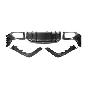 ดิฟฟิวเซอร์หลังคาร์บอนไฟเบอร์ G20 LCI รุ่น FD พร้อมสปลิตเตอร์ สำหรับ BMW ซีรีส์ 3 G20 Sport <span class=keywords><strong>Line</strong></span> ปี 2023+ จำนวน <span class=keywords><strong>5</strong></span> ชิ้น - Product Image 3