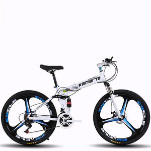Bicicleta จักรยานเสือภูเขาพับได้21สปีดจักรยานอะลูมิเนียมสำหรับผู้ชาย - Product Image 1