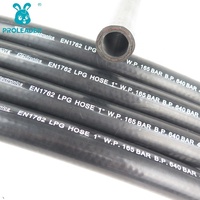 Tuyau flexible en caoutchouc synthétique noir EN 1762 pour propane, GPL, GNC, GNL, gaz naturel, pour les entreprises minières, haute pression NBR avec découpe