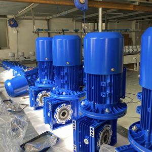 מחיר מפעל NMRV <span class=keywords><strong>RV</strong></span> NRV מפחית מהירות תמסורת מסוג תולעת מסגסוגת אלומיניום עם מנוע AC ומנוע סרוו למכונות הרמה ומנועים - Product Image 2