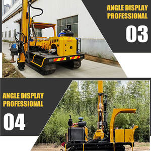 Machines de piquage solaires électriques fiables pour clôtures de jardin / piqueuses de pieux - Product Image 6