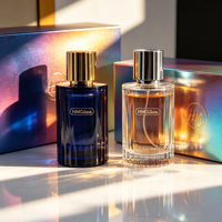 Botol Parfum Kaca Silinder Eksklusif HANMING HH-265 Grosir 100ml, Permukaan Semprot, Tutup Plastik Berkualitas Tinggi, Cocok untuk Hadiah