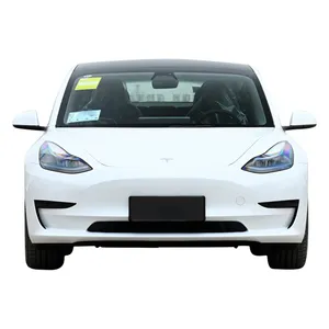 2022 Pre-Owned TESLA Modelo 3 Sedan Elétrico 4 Seater em Branco China New Energy SUV com Direção Esquerda para Venda