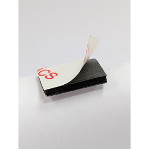 Ruban adhésif en papier coton noir double face découpé à la matrice, épaisseur 1,8 mm, adhésif acrylique, fabricant en gros - Product Image 5