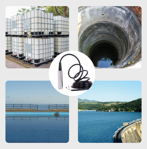 Mức độ phát 0-300m nước thủy tĩnh cảm biến áp suất IP68 thép không gỉ 12-24VDC JZ cảm biến - Product Image 5