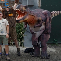 Animatronic Dinosaurus Kostuum Volwassen Tyrannosaurus Kostuum Walking T Rex