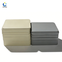 Plaques rigides en polypropylène (PP) ignifuges, feuilles rigides en plastique PP/PVC rectangulaires, moulage par injection, feuilles rigides solides en PP