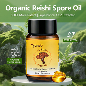 น้ำมันสปอร์เห็ดหลินจือคุณภาพสูง แบรนด์ส่วนตัว ช่วยปรับสมดุลระบบภูมิคุ้มกัน บำรุงตับ ดีท็อกซ์ และป้องกันอนุมูลอิสระในรูปแบบซอฟเจล - Product Image 3