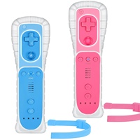 Manette de jeu sans fil 2 en 1 avec télécommande intégrée Motion Plus Nunchuks