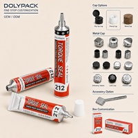 Emballage en tube pliable en aluminium personnalisé pour la pâte de marquage anti-effraction Torque Seal et le scellant industriel