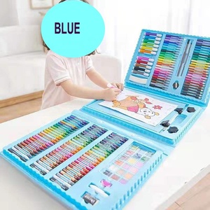 Kinder Cartoon Art <span class=keywords><strong>Set</strong></span> 176 Farb stift Pastellmalerei Kunst <span class=keywords><strong>Set</strong></span> Hersteller Direkt versorgung - Product Image 4