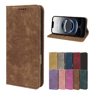 Nouvelle Housse Étui Portefeuille en Cuir PU à Design <span class=keywords><strong>Simple</strong></span> pour <span class=keywords><strong>iPhone</strong></span> 16 (Nouveaux Modèles), <span class=keywords><strong>iPhone</strong></span> 17 Pro Max, 15, 11, 12, 8, 7, 6 Plus, XS, XR, X - Product Image 1