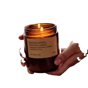 Unique Design Decorative Glass <b>Candle</b> Jar Wholesale Clear Glass <b>Candle</b> Jars - Product Image 6