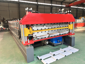 Double Corrugated Roof <b>Sheet</b> Making Machine Roof Sheeting Roll Forming Machine Longspan Roofing Machine for Making Roof <b>Sheets</b> - Product Image 5