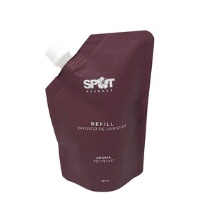 Bolsa con Boquilla de 250 ml para Impresión Personalizada, con Tapa Reutilizable, Material PE de Grado Alimenticio para Agua Mineral, Bebidas Carbonatadas y Jugos - Product Image 1