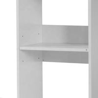 Nouvellement conçu combiné bureau en bois bureau à domicile étude à double usage avec étagère ordinateur bureau bureau