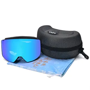 Occhiali da sci da neve personalizzati antiappannamento Oem Odm più venduti protezione Uv400 occhiali da sci da Snowboard