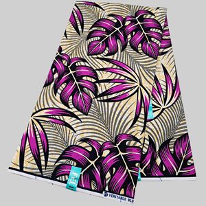 Super katoenen Afrikaanse geprinte stof Ankara Java textiel Super Hollandaise echte wax loincloth damesjurk voor bruiloft feest - Product Image 2