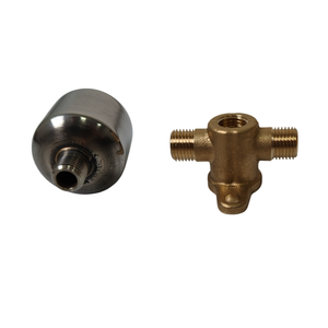 ข้อต่อเครื่องพ่นอากาศทองเหลือง TU26้ำหนักเบาและด้านขวา - Product Image 4