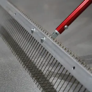 AMF TOOLS concrete finishing tools Spring Steel Concrete Broom Tine Flat Wire Brooms Tines