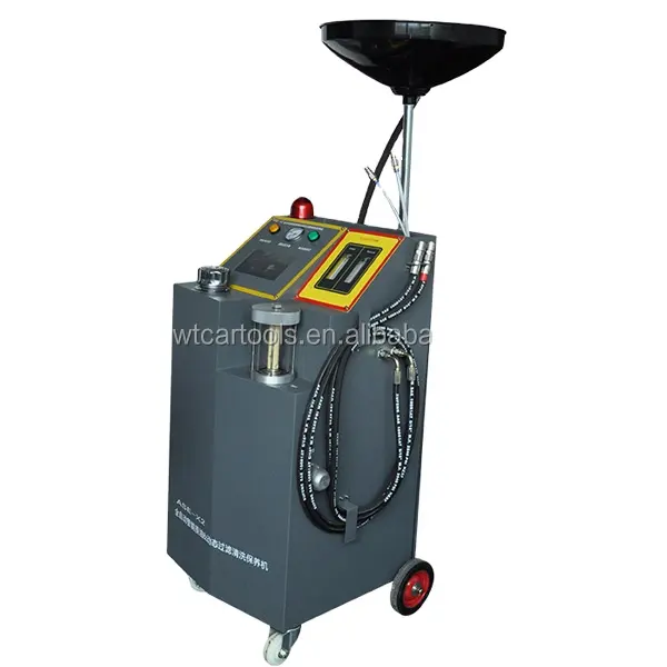 ASE-X2 full automatic touch screen engine lubrication oil changing & cleaning machine